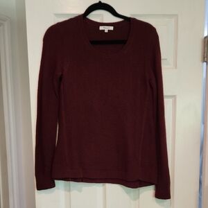 Madewell Preowned Sz S Size Small Burgandy Knit Burgandy Sweater